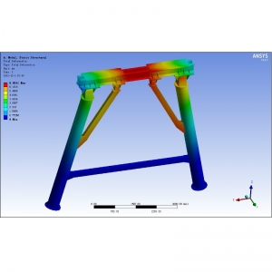 ���ؙC֧������Ԫ����   finite element analysis of crane legs